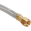 image:image5 Feet Stainless Steel Braided 20 PSI Adjustable Propane Regulator HoseStainless Steel