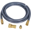 image:imageGasSaf 10 FT 12 ID Natural Gas Hose with Quick Connect Fitting12 inch 10FT