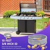 image:imageGasSaf 10 FT 12 ID Natural Gas Hose with Quick Connect Fitting38 inch 10FT