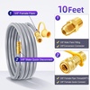 image:imageGasSaf 10 FT 12 ID Natural Gas Hose with Quick Connect Fitting38 inch 10FT