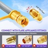 image:imageGasSaf 10 FT 12 ID Natural Gas Hose with Quick Connect Fitting38 inch 10FT