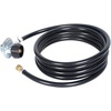 image:imageGasSaf 12 FT Propane Regulator Hose Low Pressure Propane Regulator12 FT