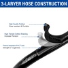 image:imageGasSaf 12FT Propane Regulator with Hose Grill Regulator ReplacementRubber