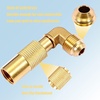 image:imageGasSaf 12FT RV Quick Connect Propane Hose12 Feet  Adapter
