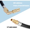 image:imageGasSaf 12FT RV Quick Connect Propane Hose12 Feet  Adapter