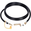 image:imageGasSaf 12FT RV Quick Connect Propane Hose12 Feet  Adapter