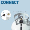 image:imageGasSaf 12inch RV Propane Hose Camper Propane Hose2 Feet