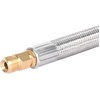 image:imageGasSaf 12inch RV Propane Hose with Gauge 14 Inverted Propane Pigtail HoseUpgraded 15 Feet