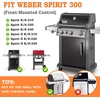image:imageGasSaf 153 inch Flavorizer Bars Replacement for Weber 7635 Spirit 200 Series Spirit E210 S210 E220 S22020132016 3Pack 304 Stainless Steel Durable Flavor Bars153L x35W x25Hfor Spirit 300 Front7636 Stainless Steel