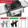 image:imageGasSaf 153 inch Flavorizer Bars Replacement for Weber 7635 Spirit 200 Series Spirit E210 S210 E220 S22020132016 3Pack 304 Stainless Steel Durable Flavor Bars153L x35W x25Hfor Spirit 200 Front7635 Porcelain