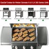 image:imageGasSaf 195 Grill Grates and Cooking Grate Lifter for Weber Genesis 300 Replacement Parts for Genesis E310 E320 E330 EP310 EP320 EP330 S310 S320 S330 Grills Cast Iron BBQ Parts for Weber 7524 75281875 x 1325 66095