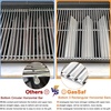 image:imageGasSaf 195 Grill Grates for Weber Genesis 300 Weber Genesis Grill Grates 7524 7528 7MM SUS304 Replacement Parts for E310 E320 E330 S310 S320 S33020072016 Pit Boss PB700 Series Cooking Grids175 x 102 x 05