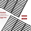 image:imageGasSaf 195 inch Grill Grates Replacement for Weber 7524 7528 Genesis 300 E310 E320 E330 S310 S320 S330 EP310 EP320 EP330 Gas Grill Set of 2 Cast Iron Cooking Grid Grates195 x 129 x 05195 x 129