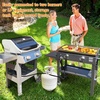 image:imageGasSaf 2 Feet YSplitter Low Pressure Propane Regulator Double Hose4 Feet