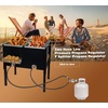 image:imageGasSaf 2 Feet YSplitter Low Pressure Propane Regulator Double HoseUpgrade 2 Feet