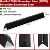 image:imageGasSaf 245 Flavorizer Bars for Weber Genesis 300 Gas Grills Flavor Bar for Weber 7539 7540 Genesis E310 E320 S310 S320 EPCEP 310 amp 320 SideKnob 5Pack Porcelain Enameled Heat Plates Bars225 7536