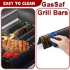 image:imageGasSaf 245 Flavorizer Bars for Weber Genesis 300 Gas Grills Flavor Bar for Weber 7539 7540 Genesis E310 E320 S310 S320 EPCEP 310 amp 320 SideKnob 5Pack Porcelain Enameled Heat Plates Bars225 7536
