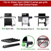 image:imageGasSaf 245 Flavorizer Bars for Weber Genesis 300 Gas Grills Flavor Bar for Weber 7539 7540 Genesis E310 E320 S310 S320 EPCEP 310 amp 320 SideKnob 5Pack Porcelain Enameled Heat Plates Bars215 7534