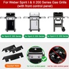 image:imageGasSaf 245 Flavorizer Bars for Weber Genesis 300 Gas Grills Flavor Bar for Weber 7539 7540 Genesis E310 E320 S310 S320 EPCEP 310 amp 320 SideKnob 5Pack Porcelain Enameled Heat Plates Bars153 7635