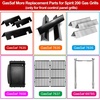 image:imageGasSaf 245 Flavorizer Bars for Weber Genesis 300 Gas Grills Flavor Bar for Weber 7539 7540 Genesis E310 E320 S310 S320 EPCEP 310 amp 320 SideKnob 5Pack Porcelain Enameled Heat Plates Bars153 7635