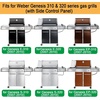 image:imageGasSaf 245 inch Flavorizer Bar Replacement for Weber 7539 7540 Genesis 300 Series E310 E320 S310 S320 EPCEP 310 amp 320 with Side Mounted Control Panels 5Pack Stainless Steel Flavor Bar245 inch