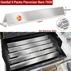 image:imageGasSaf 245 inch Flavorizer Bar Replacement for Weber 7539 7540 Genesis 300 Series E310 E320 S310 S320 EPCEP 310 amp 320 with Side Mounted Control Panels 5Pack Stainless Steel Flavor Bar245304
