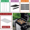 image:imageGasSaf 245 inch Flavorizer Bar Replacement for Weber 7539 7540 Genesis 300 Series E310 E320 S310 S320 EPCEP 310 amp 320 with Side Mounted Control Panels 5Pack Stainless Steel Flavor Bar225 inch