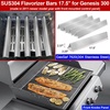 image:imageGasSaf 245 inch Flavorizer Bar Replacement for Weber 7539 7540 Genesis 300 Series E310 E320 S310 S320 EPCEP 310 amp 320 with Side Mounted Control Panels 5Pack Stainless Steel Flavor Bar175304