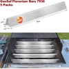 image:imageGasSaf 245 inch Flavorizer Bar Replacement for Weber 7539 7540 Genesis 300 Series E310 E320 S310 S320 EPCEP 310 amp 320 with Side Mounted Control Panels 5Pack Stainless Steel Flavor Bar225304