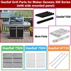image:imageGasSaf 245 inch Flavorizer Bar Replacement for Weber 7539 7540 Genesis 300 Series E310 E320 S310 S320 EPCEP 310 amp 320 with Side Mounted Control Panels 5Pack Stainless Steel Flavor Bar245304