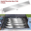 image:imageGasSaf 245 inch Flavorizer Bar Replacement for Weber 7539 7540 Genesis 300 Series E310 E320 S310 S320 EPCEP 310 amp 320 with Side Mounted Control Panels 5Pack Stainless Steel Flavor Bar225 inch