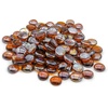image:imageGasSaf 34 Inch Blended Fire Glass Beads for Outdoor Fire Pit 10 PoundAmber LusterBeads