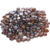 image:imageGasSaf 34 Inch Blended Fire Glass Beads for Outdoor Fire Pit 10 PoundAmber LusterBeads