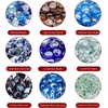 image:imageGasSaf 34 Inch Blended Fire Glass Beads for Outdoor Fire Pit 10 PoundBlended
