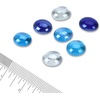 image:imageGasSaf 34 Inch Blended Fire Glass Beads for Outdoor Fire Pit 10 PoundBlended