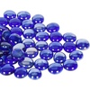 image:imageGasSaf 34 Inch Blended Fire Glass Beads for Outdoor Fire Pit 10 PoundCobalt BlueBeads
