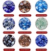 image:imageGasSaf 34 Inch Blended Fire Glass Beads for Outdoor Fire Pit 10 PoundCobalt BlueBeads