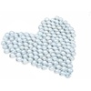image:imageGasSaf 34 Inch Blended Fire Glass Beads for Outdoor Fire Pit 10 PoundCrystal Clear