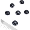 image:imageGasSaf 34 Inch Blended Fire Glass Beads for Outdoor Fire Pit 10 PoundOnyx Black