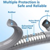 image:imageGasSaf 38 Inch ID Natural Gas Hose 24 Feet Quick Connect Gas Hose38 inch 24FT