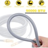 image:imageGasSaf 38 Inch ID Natural Gas Hose 24 Feet Quick Connect Gas Hose38 inch 24FT