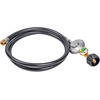 image:imageGasSaf 3FT Propane Regulator with Hose Propane Gas Regulators and Gauge4