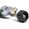image:imageGasSaf 3FT Propane Regulator with Hose Propane Gas Regulators and GaugeBack