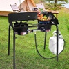 image:imageGasSaf 3FT Propane Regulator with Hose Propane Gas Regulators and GaugeBack