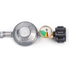 image:imageGasSaf 3FT Propane Regulator with Hose Propane Gas Regulators and GaugeSilver