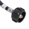 image:imageGasSaf 4 FT RV Propane Hose Propane Pigtail Connector HoseBlack