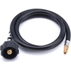 image:imageGasSaf 4 FT RV Propane Hose Propane Pigtail Connector HoseBlack