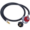 image:imageGasSaf 4FT 010PSI Adjustable High Pressure Propane Regulator4 FT Black