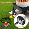 image:imageGasSaf 4FT 010PSI Adjustable High Pressure Propane Regulator5 Feet Black