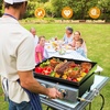 image:imageGasSaf 5 FT Propane Adapter Hose with Griddle RegulatorGriddles Regulator